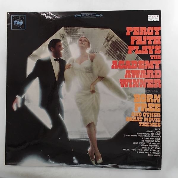 Faith Percy — Percy Faith Plays The Academy Award Winner Born Free And Other Great Movie Themes