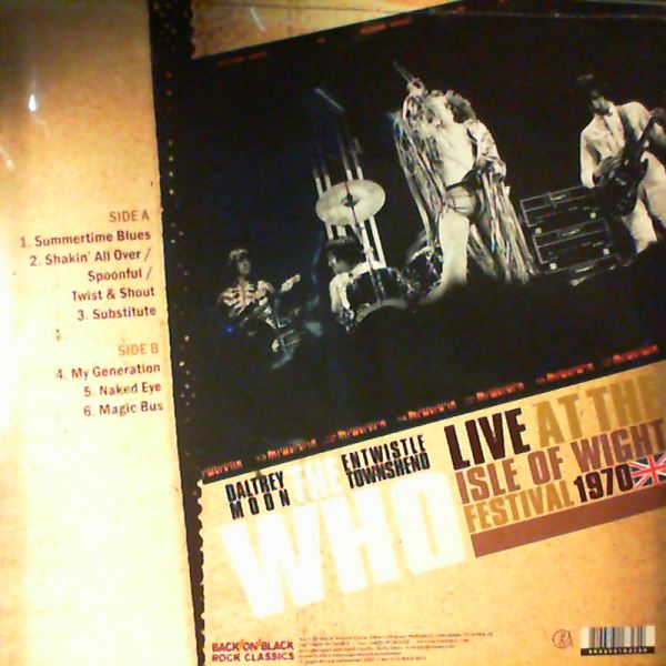 Who — Live At The Isle Of Wight Festival 1970 Vol.2