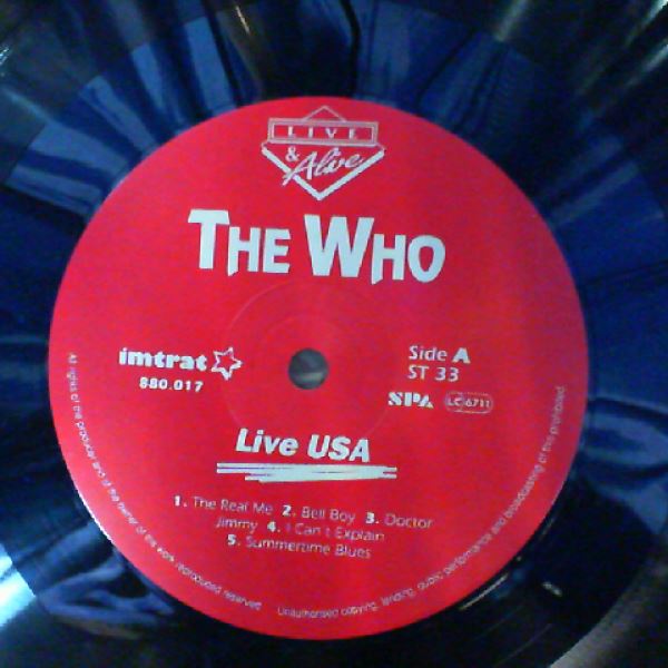 Who — Live USA