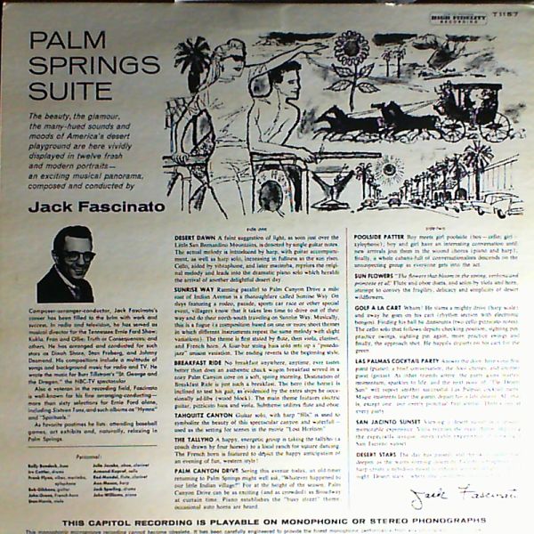 Fascinato Jack — Palm springs suite