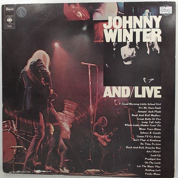 Johnny Winter — And/Live