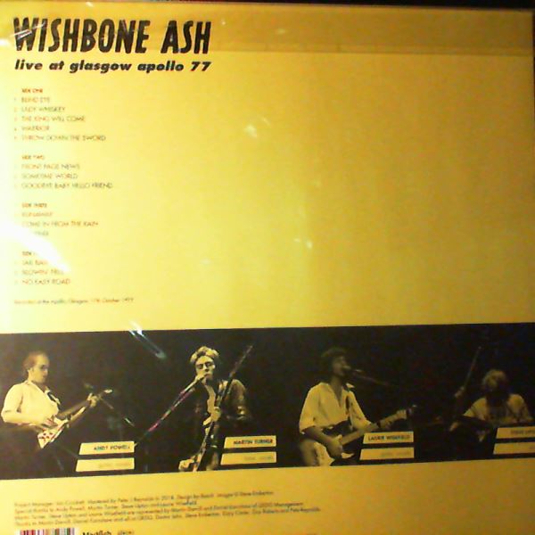 Wishbone Ash — Live at Glasgow Apollo 77