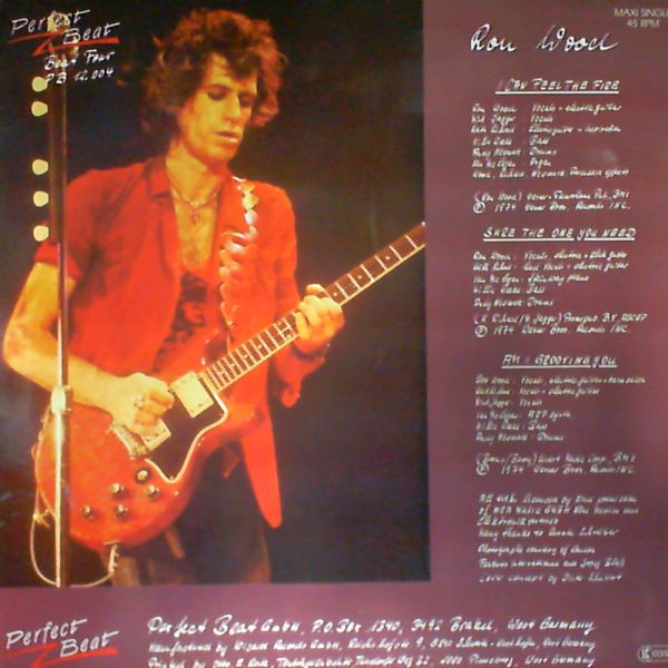 Wood Ron — I Can Feel The Fire - Sure The One You Need - Am I Grooving You