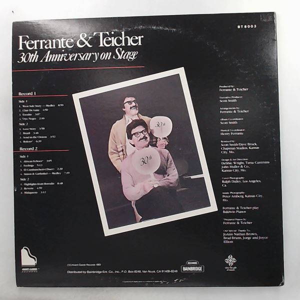 Ferrante & Teicher — 30th Anniversary On Stage