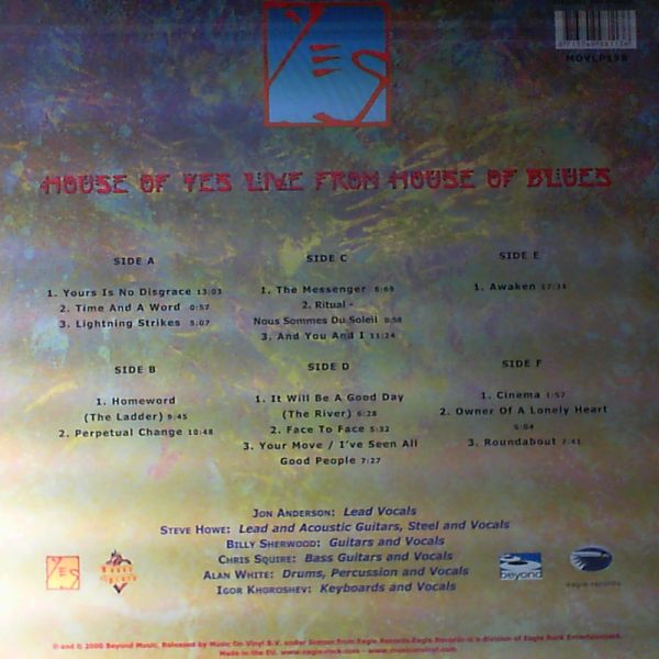 Yes — House Of Yes Live From House Of Blues