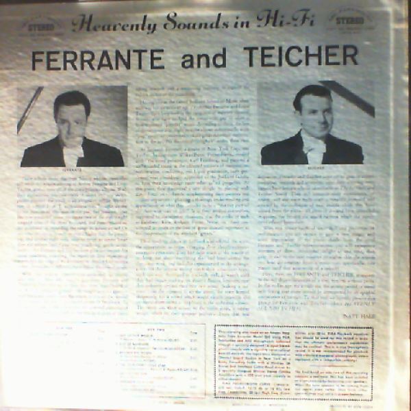Ferrante & Teicher — Heavenly Sounds In Hi-Fi