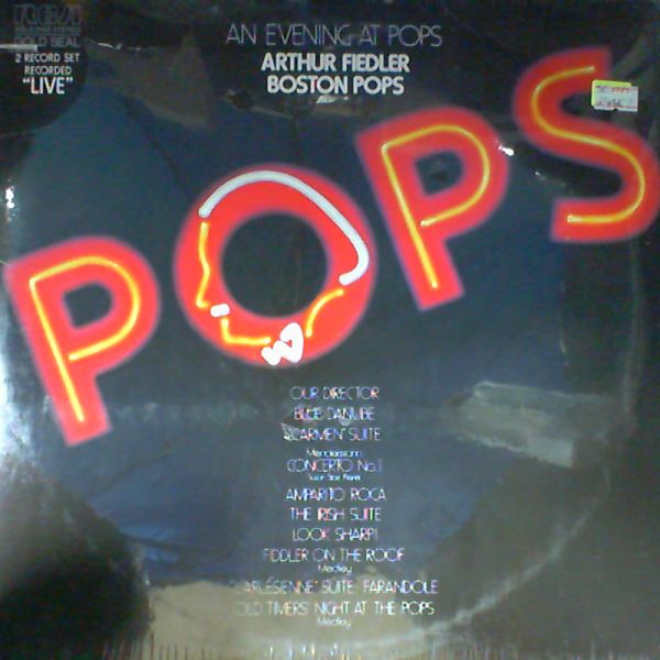 Fiedler Arthur & The Boston Pops — An evening at pops