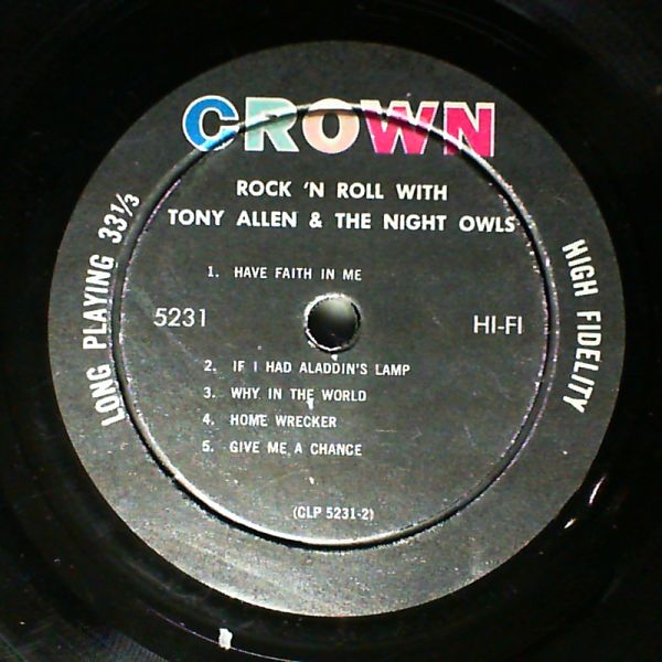Allen T. & Night owls — Rock'n'Roll