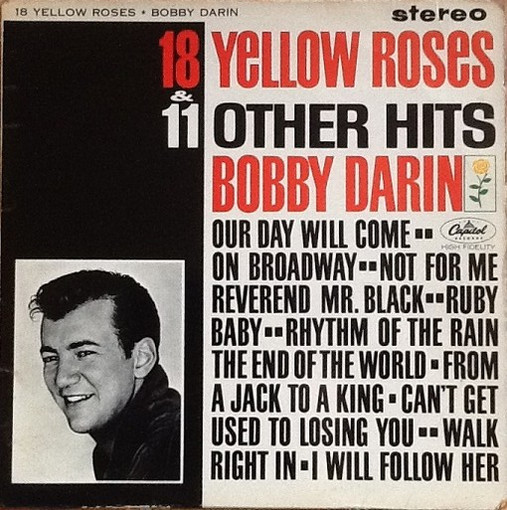 Darin Bobby — 18 yellow roses