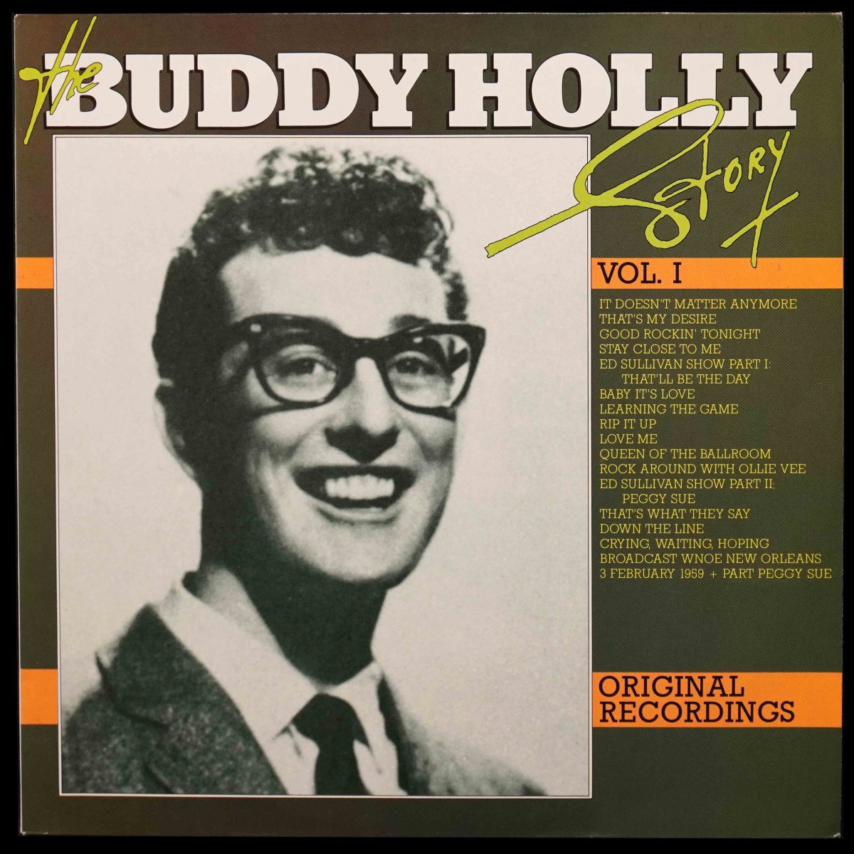 Holly Buddy — Buddy Holly Story (Original Recordings) Vol. I