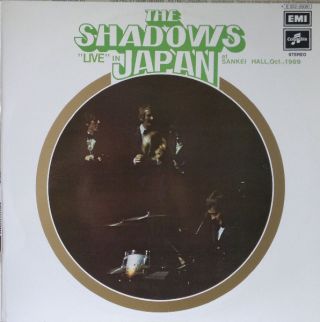 Shadows — "Live" In Japan At Sankei Hall, Oct. 1969