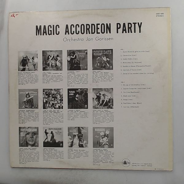 Gorissen Jan Orchestra — Magic Accordeon Party