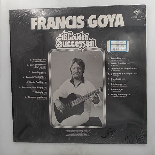 Goya Francis — 16 Gouden Successen