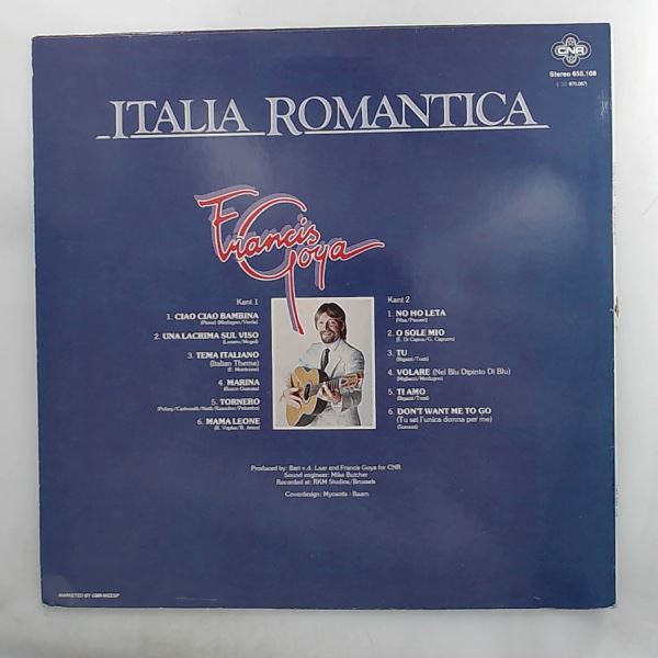 Goya Francis — Italia Romantica
