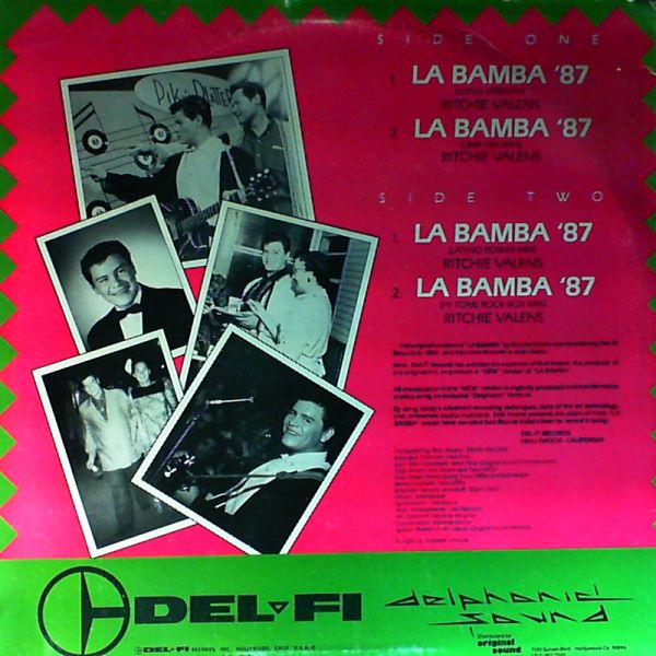 Valens Ritchie — La Bamba By the immortal