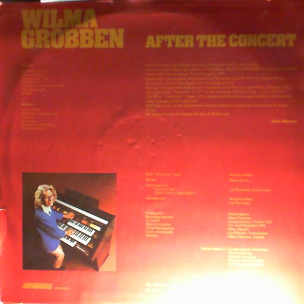 Grobben Wilma — After The Concert