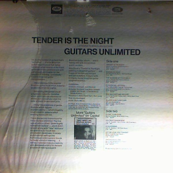 Guitars Unlimited — Tender is the night