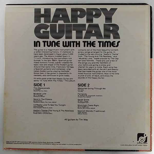 Happy Guitar — In Tune With The Times
