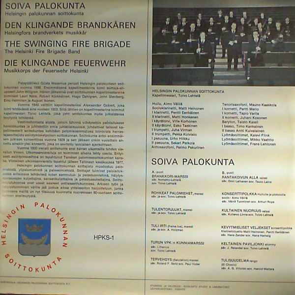 Helsinki Fire Brigade Band — Soiva Palokunta (The Swinging Fire Brigade)