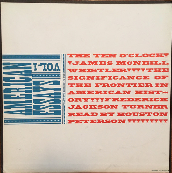 Houston Peterson — American Essays Vol. 1