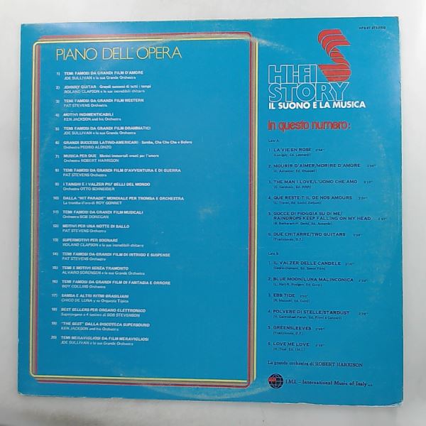 Harrison Robert La Grande Orchestra — Musica Per Due - 12 Motivi Immortali Creati Per L'Amore (HI-Fi Story Il Suono E La Musica – 7)