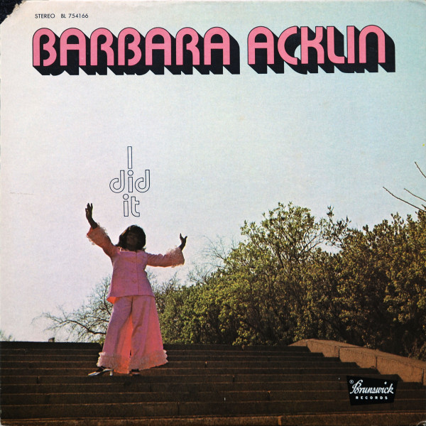 Acklin Barbara — I Did It