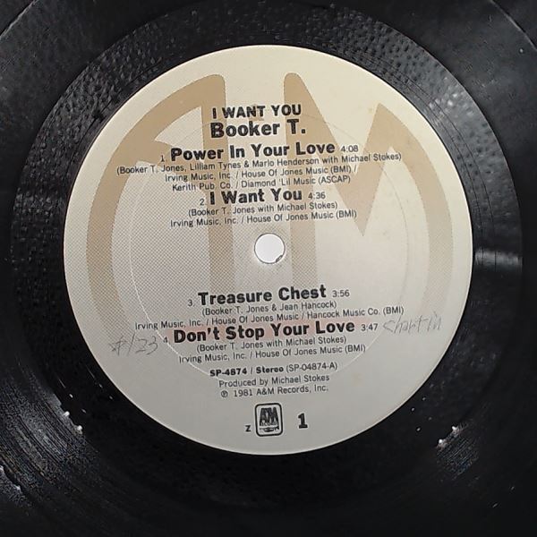 Booker T. — I Want You