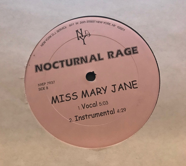 Toni Braxton / Nocturnal Rage — No More Love / Miss Mary Jane