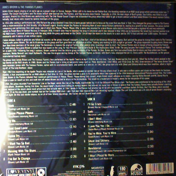 Brown James — Soul Funk Brother Get On Up! The Best Of The Early Years