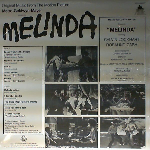 Butler Jerry — Melinda (Original music from the motion picture)