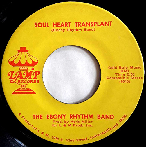 Ebony Rhythm Band — Soul Heart Transplant / Drugs Ain't Cool