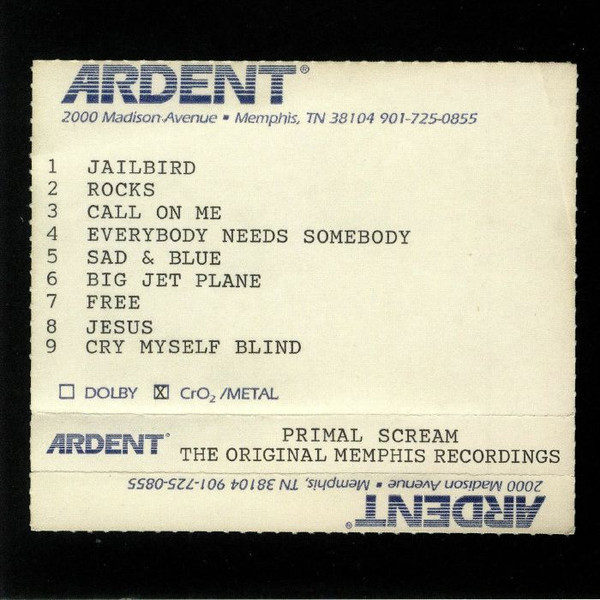 Primal Scream — Give Out But Don't Give Up (The Original Memphis Recordings)