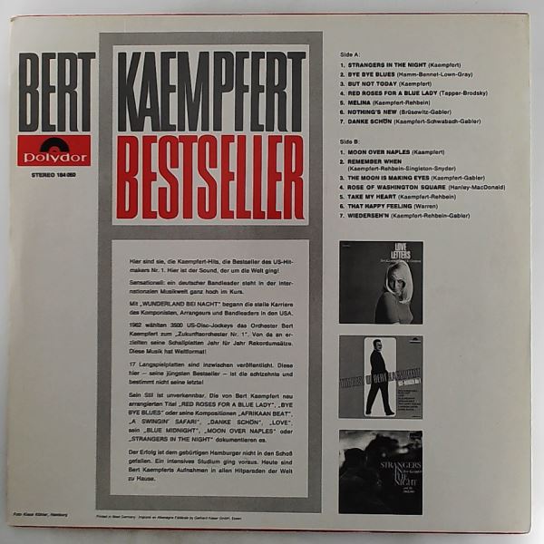 Kaempfert Bert — Bestseller