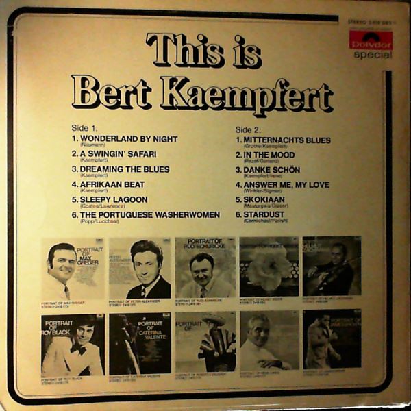 Kaempfert Bert — This Is Kaempfert Bert