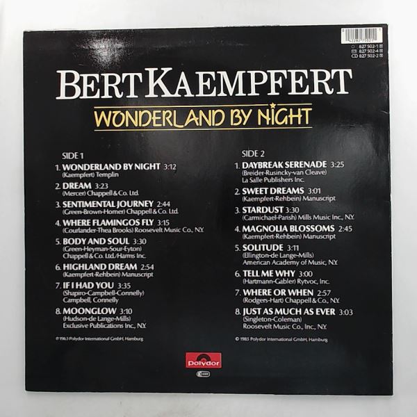 Kaempfert Bert — Wonderland By Night