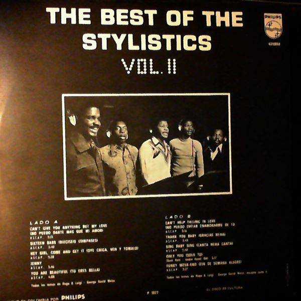 Stylistics — Best Of The Stylistics Volume 2
