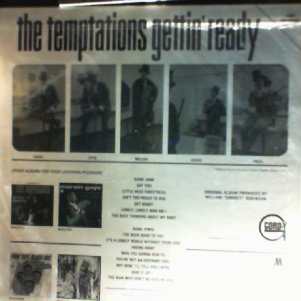 Temptations — Gettin' Ready