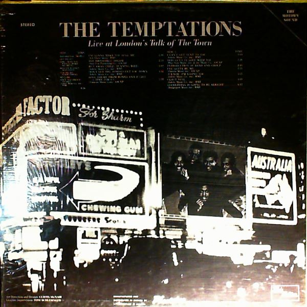Temptations — Live At London's Talk Of The Town