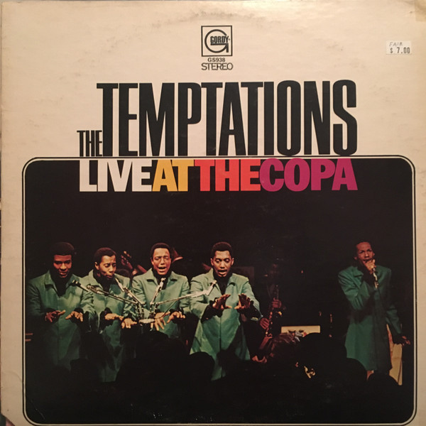 Temptations — Live At The Copa