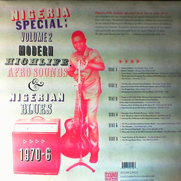 Various Artists — Nigeria special: volume 2. Modern highlife, Afreop sounds, Nigerian blues 1970-6