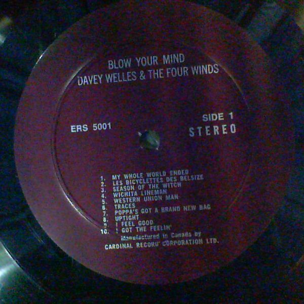 Welles Davey & The Four Winds — Blow Your Mind