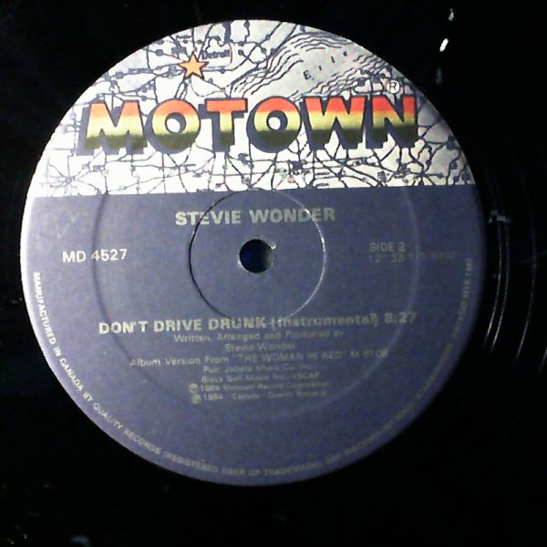 Wonder Stevie — Don't Drive Drunk