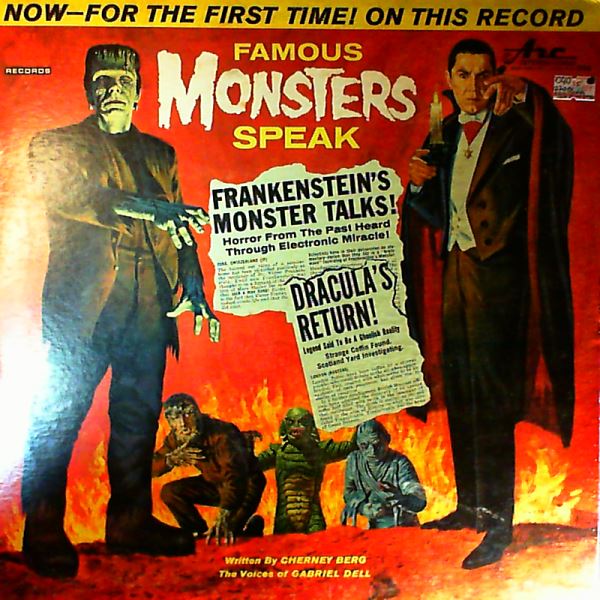 Berg Cherney — Famous Monsters Speak: Frankenstein's Monster Talks! Dracula's Return!