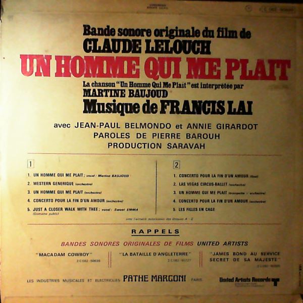 Lai Francis — Un Homme Qui Me Plait - Love Is A Funny Thing (Bande Sonore Originale Du Film)