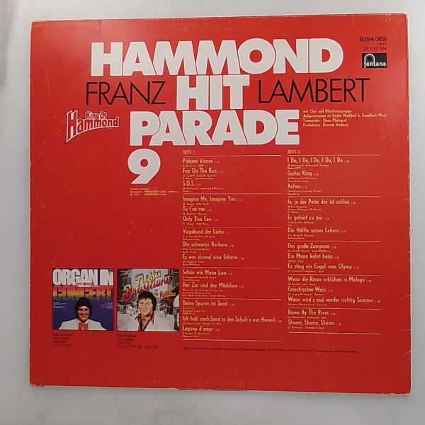 Lambert Franz — Hammond Hit Parade 9