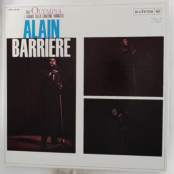 Barriere Alain — Barriere Alain (Dall'Olympia I Grandi Della Canzone Francese)