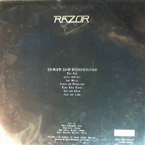 Razor — Armed and Dangerous
