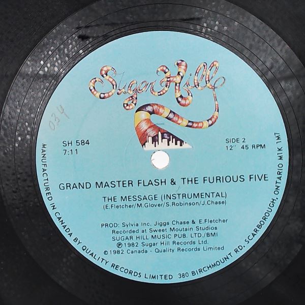 Grand Master Flash (GrandMaster Flash) & Furious Five — Message