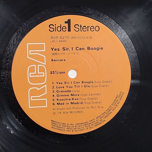 Baccara — Yes Sir, I Can Boogie