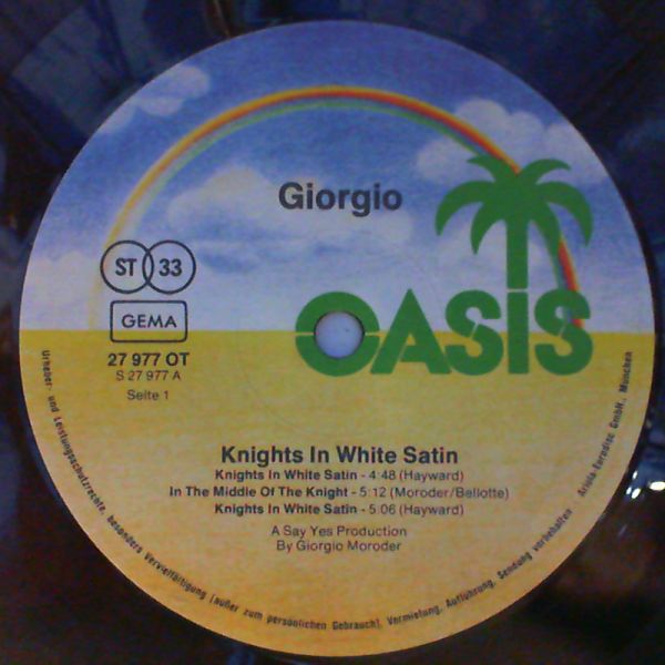 Moroder Giorgio — Knight in white satin